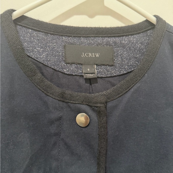 J. Crew Black and Gray Women's Blazer - Picture 4 of 7